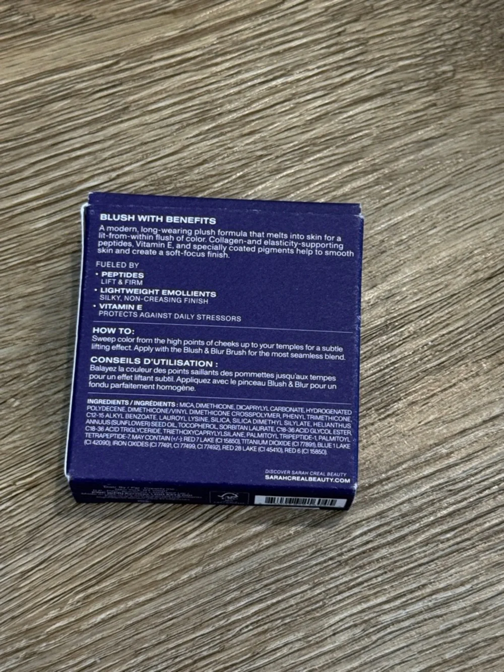 Sarah Creal 'Coming In Hot' Blurring Pressed-Mousse Blush - Satisfaction